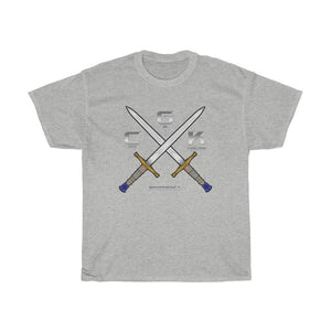 "Cross Swords" Knights Heavy Cotton Tee