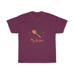 "My Kitchen, My Rules" Heavy Cotton Slogan Tee