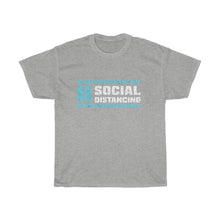 Load image into Gallery viewer, &quot;Hashtag Social Distancing&quot; Heavy Cotton Slogan Tee
