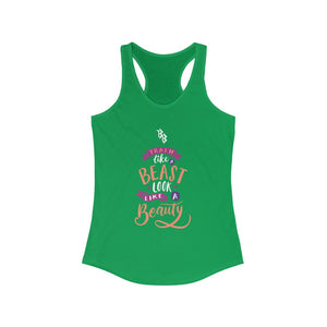 Beast Babe "Beauty and a Beast" Racerback Tank