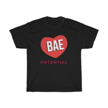 Load image into Gallery viewer, &quot;Bae Potential&quot; heavy cotton T-Shirt
