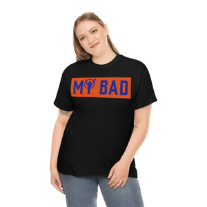 "My Bad" Classic NWAA Heavy Cotton Tee