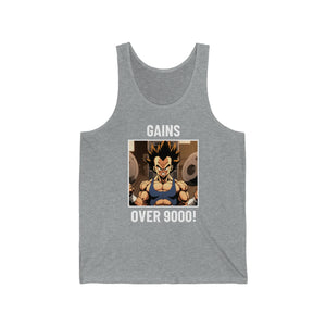 "Over 9000" Gym Jersey Tank