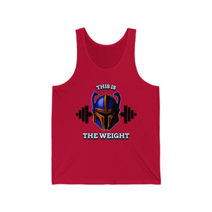 "This Is the Weight" Gym Jersey Tank