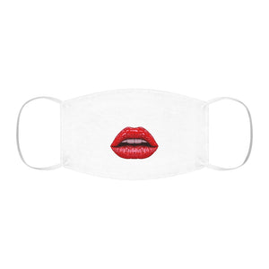 Snug-Fit "Lush Lips" Polyester Face Mask