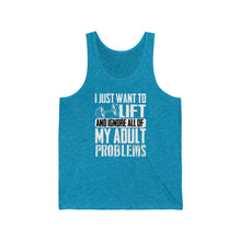 Load image into Gallery viewer, &quot;Life Problems&quot; Gym Jersey Tank
