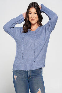 Plus Size Popcorn Sweater