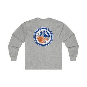 Grit City Knights "Coat of Arms" Variant Ultra Cotton Long Sleeve Tee