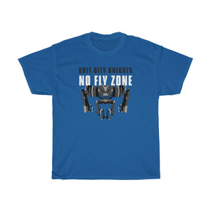 "No Fly Zone" Knights Heavy Cotton Tee