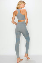 Load image into Gallery viewer, Space Dye Seamless Bra and Legging Set
