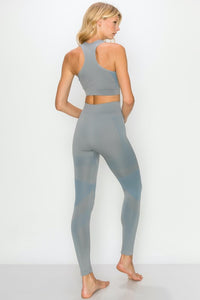 Space Dye Seamless Bra and Legging Set