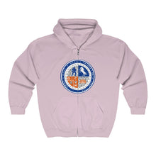 Load image into Gallery viewer, Grit City Knights &quot;Coat of Arms&quot; Heavy Blend™ Full Zip Hooded Sweatshirt
