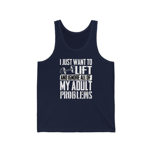 "Life Problems" Gym Jersey Tank