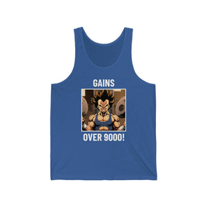 "Over 9000" Gym Jersey Tank