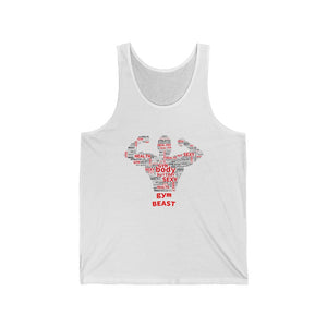 "Word Play" Gym Beast Jersey Tank