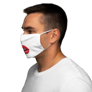 Snug-Fit "Lush Lips" Polyester Face Mask