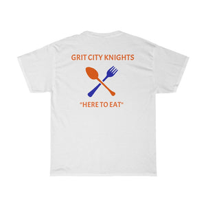 "Home of the Winners, Here to Eat" Grit City Knight's T-Shirt