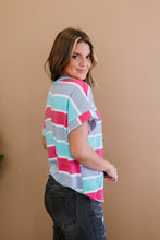 Load image into Gallery viewer, Andree by Unit Road Trippin&#39; Full Size Run Striped Tee
