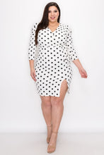 Load image into Gallery viewer, Plus Size Bodycon Wrap Dress
