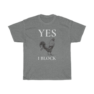 "Block King" Heavy Cotton Tee