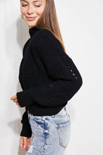 Load image into Gallery viewer, HYFVE Chilly Morning Cropped Turtleneck Sweater
