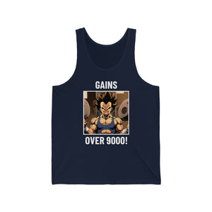 "Over 9000" Gym Jersey Tank