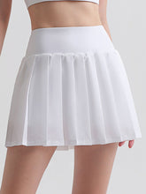 Load image into Gallery viewer, Pleated Elastic Waistband Sports Skirt
