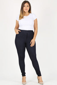 Stretchy Denim Leggings