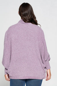 Plus Size Soft Knit Cardigan