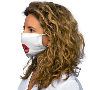 Snug-Fit "Lush Lips" Polyester Face Mask