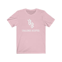 Load image into Gallery viewer, Beast Babe &quot;Challenge Accepted&quot; Jersey Short Sleeve Tee
