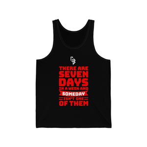 "Seven Days" Gym Beast Jersey Tank