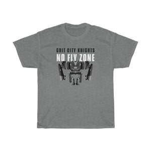 "No Fly Zone" Knights Heavy Cotton Tee