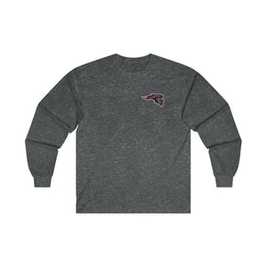 Grit City Knights "Coat of Arms" Variant Ultra Cotton Long Sleeve Tee