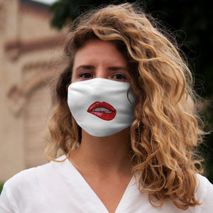 Snug-Fit "I Bite" Polyester Face Mask