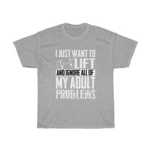 Load image into Gallery viewer, &quot;Life Problems&quot; Heavy Cotton Slogan Tee
