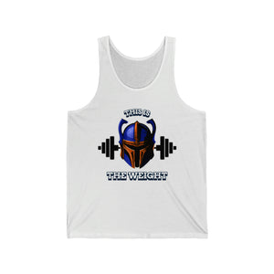 "This Is the Weight" Gym Jersey Tank