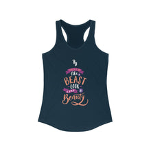 Load image into Gallery viewer, Beast Babe &quot;Beauty and a Beast&quot; Racerback Tank
