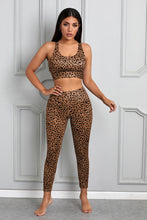 Load image into Gallery viewer, Printed Sports Bra and Leggings Set
