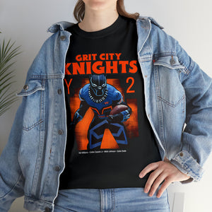 Grit City Knights "YEAR 2" Heavy Cotton Movie Poster Tee