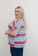 Load image into Gallery viewer, Andree by Unit Road Trippin&#39; Full Size Run Striped Tee
