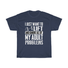 Load image into Gallery viewer, &quot;Life Problems&quot; Heavy Cotton Slogan Tee
