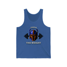 Load image into Gallery viewer, &quot;This Is the Weight&quot; Gym Jersey Tank
