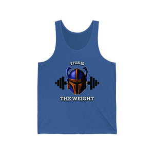 "This Is the Weight" Gym Jersey Tank