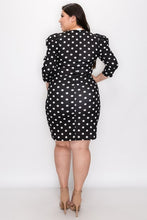 Load image into Gallery viewer, Plus Size Bodycon Wrap Dress
