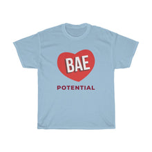 Load image into Gallery viewer, &quot;Bae Potential&quot; heavy cotton T-Shirt
