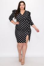 Load image into Gallery viewer, Plus Size Bodycon Wrap Dress
