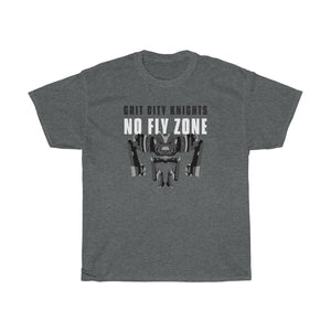 "No Fly Zone" Knights Heavy Cotton Tee