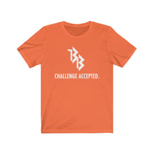 Load image into Gallery viewer, Beast Babe &quot;Challenge Accepted&quot; Jersey Short Sleeve Tee
