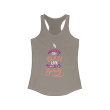 Load image into Gallery viewer, Beast Babe &quot;Beauty and a Beast&quot; Racerback Tank
